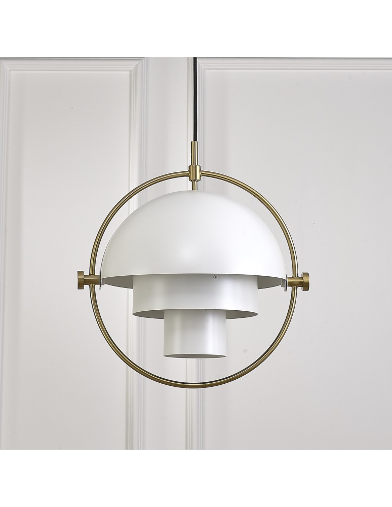 Step into Design Lampa wisząca MOBILE biała 38 cm Step into Design Lampa wisząca MOBILE biała 38 cm