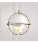 Step into Design Lampa wisząca MOBILE biała 38 cm Step into Design Lampa wisząca MOBILE biała 38 cm