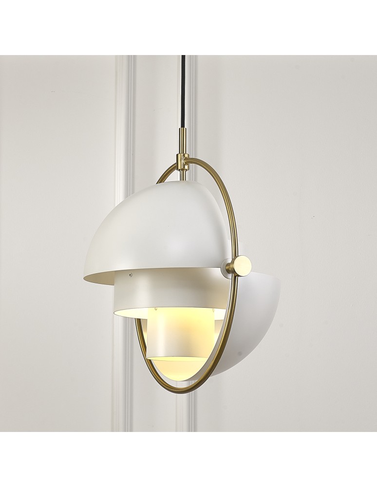 Step into Design Lampa wisząca MOBILE biała 38 cm Step into Design Lampa wisząca MOBILE biała 38 cm