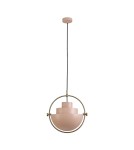 Lampy wiszące w stylu skandynawskim - Step into Design Lampa wisząca MOBILE różowa 38 cm              - product 1