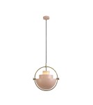 Lampy wiszące w stylu skandynawskim - Step into Design Lampa wisząca MOBILE różowa 38 cm              - product 2