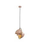 Lampy wiszące w stylu skandynawskim - Step into Design Lampa wisząca MOBILE różowa 38 cm              - product 4