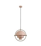 Lampy wiszące w stylu skandynawskim - Step into Design Lampa wisząca MOBILE różowa 38 cm              - product 5