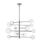 Lampy wiszące - Step into Design Lampa wisząca SOLA chrom 75 cm            - product 1