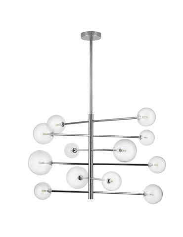 Step into Design Lampa wisząca SOLA chrom 75 cm