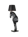 Step into Design Lampa podłogowa KOŃ L czarna            