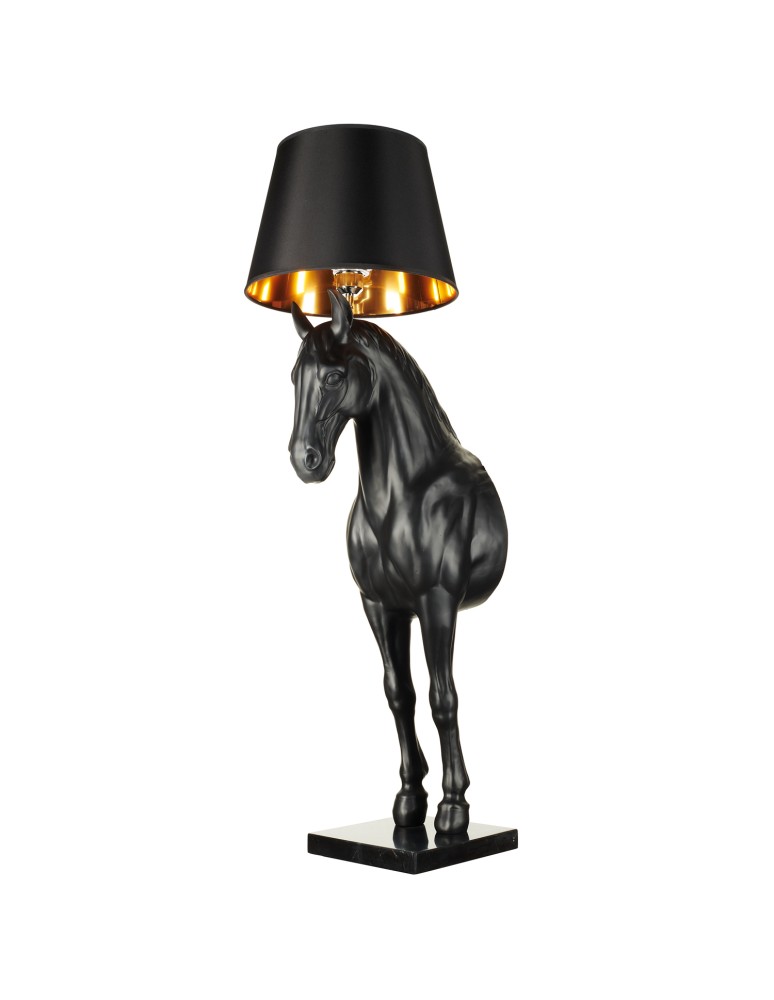 Step into Design Lampa podłogowa KOŃ L czarna Step into Design Lampa podłogowa KOŃ L czarna