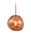 Step into Design Lampa wisząca GLAM S 18 cm miedziana Step into Design Lampa wisząca GLAM S 18 cm miedziana