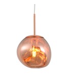 Step into Design Lampa wisząca GLAM S 18 cm miedziana Step into Design Lampa wisząca GLAM S 18 cm miedziana