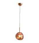 Step into Design Lampa wisząca GLAM S 18 cm miedziana Step into Design Lampa wisząca GLAM S 18 cm miedziana