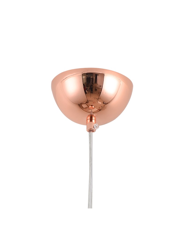Step into Design Lampa wisząca GLAM S 18 cm miedziana Step into Design Lampa wisząca GLAM S 18 cm miedziana
