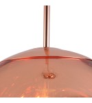 Step into Design Lampa wisząca GLAM S 18 cm miedziana Step into Design Lampa wisząca GLAM S 18 cm miedziana
