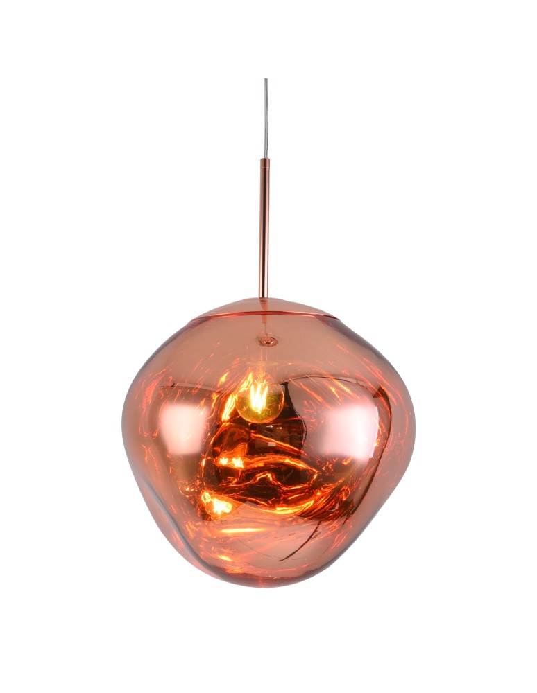 Step into Design Lampa wisząca GLAM M 28 cm miedziana            