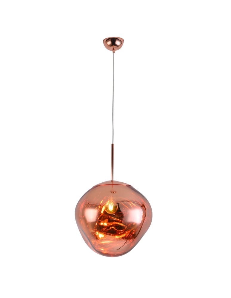 Step into Design Lampa wisząca GLAM L 38 cm miedziana            