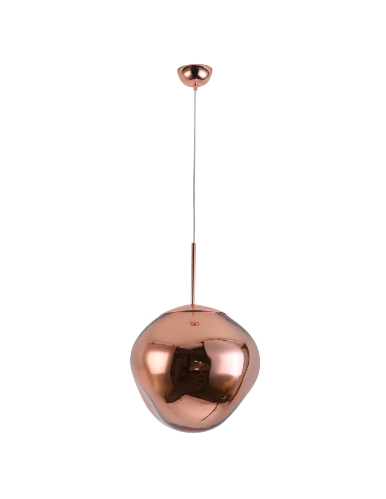 Step into Design Lampa wisząca GLAM L 38 cm miedziana