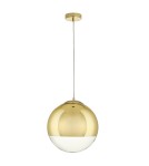 Step into Design Lampa wisząca FLASH L gold Step into Design Lampa wisząca FLASH L gold