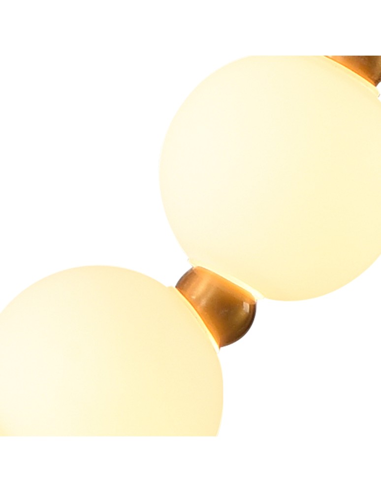 Step into Design Lampa wisząca CORALLI S biało-mosiężna