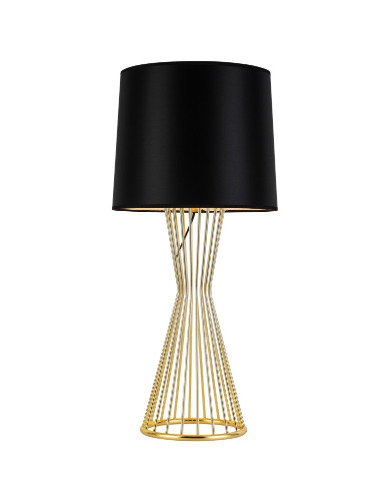 Step into Design Lampa stołowa FILO TABLE czarno - złota 85 cm Step into Design Lampa stołowa FILO TABLE czarno - złota 85 cm