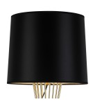 Step into Design Lampa stołowa FILO TABLE czarno - złota 85 cm Step into Design Lampa stołowa FILO TABLE czarno - złota 85 cm