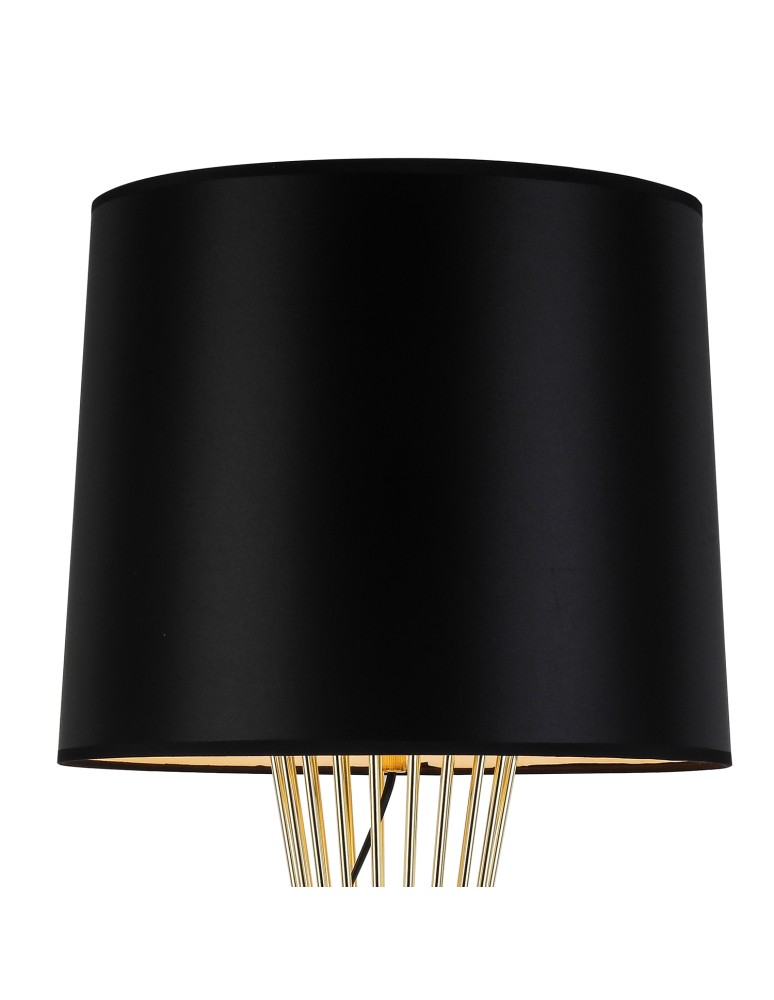 Step into Design Lampa stołowa FILO TABLE czarno - złota 85 cm Step into Design Lampa stołowa FILO TABLE czarno - złota 85 cm