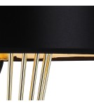 Step into Design Lampa stołowa FILO TABLE czarno - złota 85 cm Step into Design Lampa stołowa FILO TABLE czarno - złota 85 cm