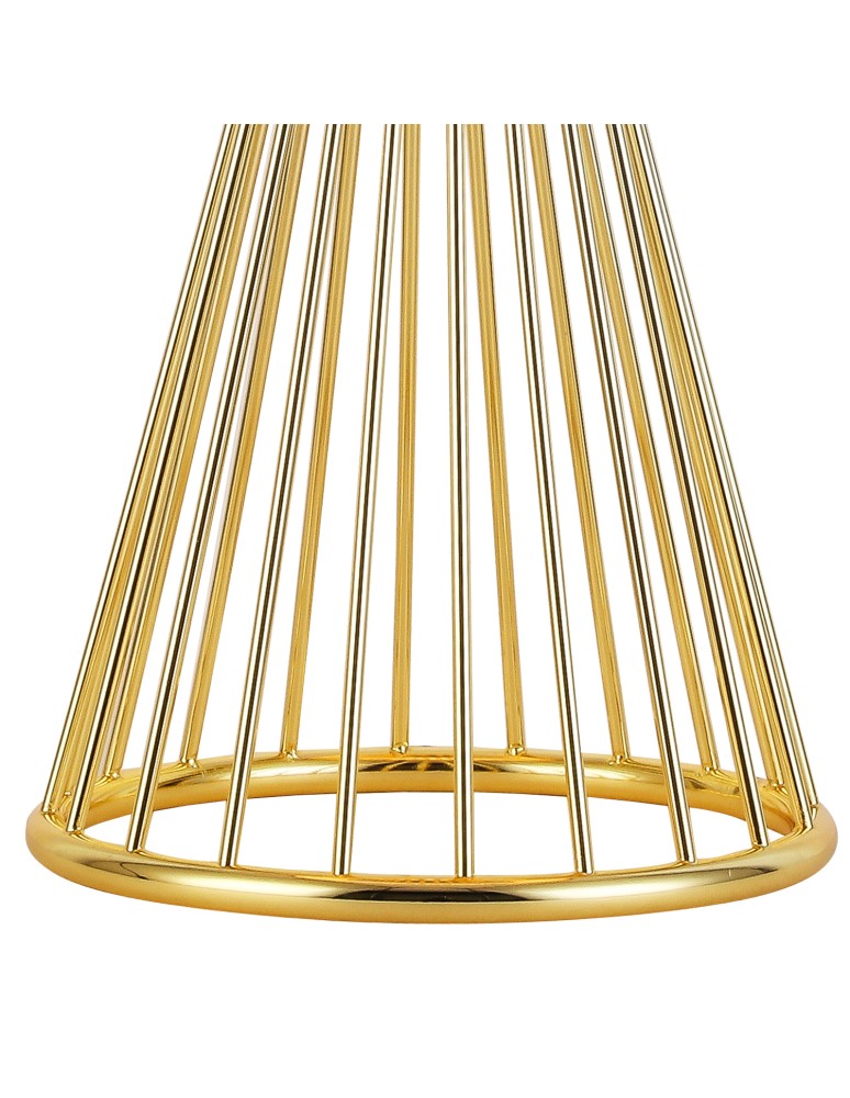 Step into Design Lampa stołowa FILO TABLE czarno - złota 85 cm Step into Design Lampa stołowa FILO TABLE czarno - złota 85 cm