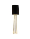 Step into Design Lampa podłogowa FILO-2 czarno - złota 156 cm            