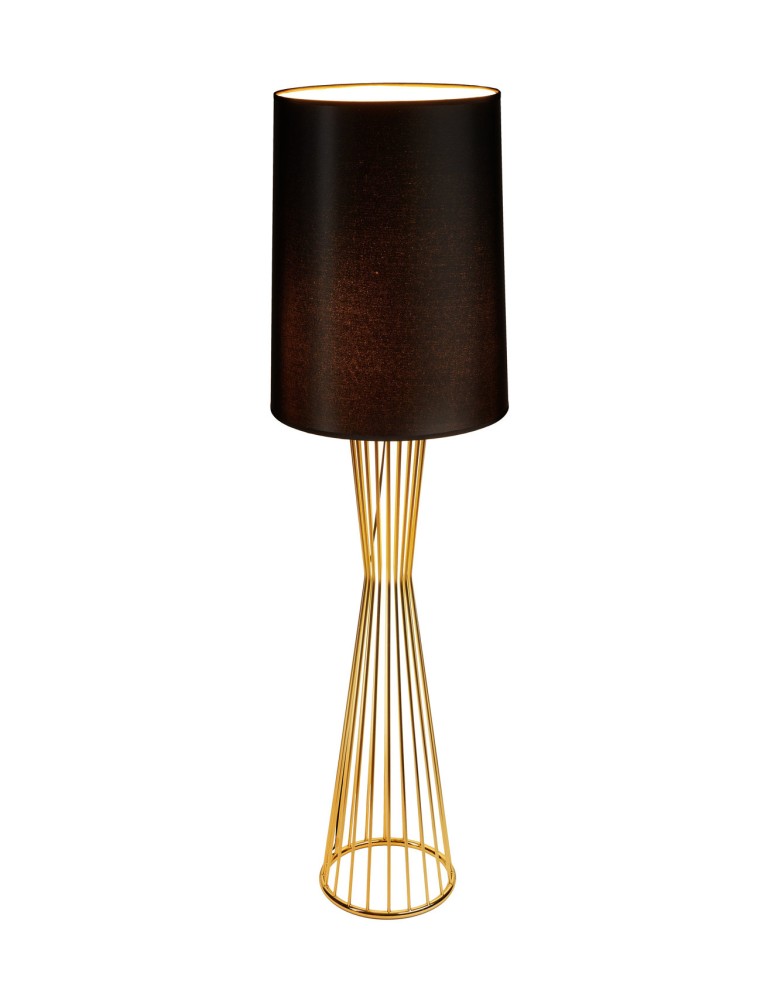 Step into Design Lampa podłogowa FILO-1 czarno - złota 145 cm Step into Design Lampa podłogowa FILO-1 czarno - złota 145 cm
