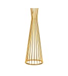 Step into Design Lampa podłogowa FILO-1 czarno - złota 145 cm Step into Design Lampa podłogowa FILO-1 czarno - złota 145 cm