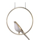 Step into Design Lampa wisząca TIT LED złota 35 cm Step into Design Lampa wisząca TIT LED złota 35 cm