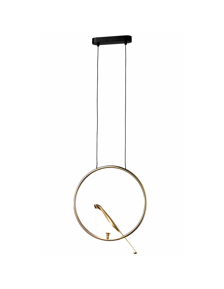 Step into Design Lampa wisząca TIT LED złota 35 cm Step into Design Lampa wisząca TIT LED złota 35 cm