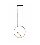 Step into Design Lampa wisząca TIT LED złota 35 cm Step into Design Lampa wisząca TIT LED złota 35 cm