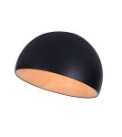 Lampy sufitowe nowoczesne - Step into Design Ledowy plafon PADELLA SKOS czarny 35 cm             - product 2