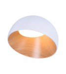 Lampy sufitowe nowoczesne - Step into Design Ledowy plafon PADELLA SKOS biały 35 cm               - product 1