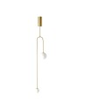 Step into Design Lampa wisząca LOOP złota 123 cm          