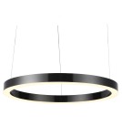 Step into Design Lampa wisząca CIRCLE 120 LED tytan szczotkowany 120 cm Step into Design Lampa wisząca CIRCLE 120 LED tytan szczotkowany 120 cm