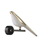 Step into Design Lampa ścienna TIT LED złoto-czarna 21 cm Step into Design Lampa ścienna TIT LED złoto-czarna 21 cm