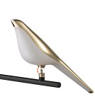 Step into Design Lampa ścienna TIT LED złoto-czarna 21 cm Step into Design Lampa ścienna TIT LED złoto-czarna 21 cm