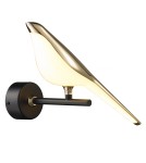 Step into Design Lampa ścienna TIT LED złoto-czarna 21 cm Step into Design Lampa ścienna TIT LED złoto-czarna 21 cm