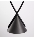 Lampy wiszące LED - Step into Design Lampa wisząca MIA LED czarna 15,5 cm            - product 3