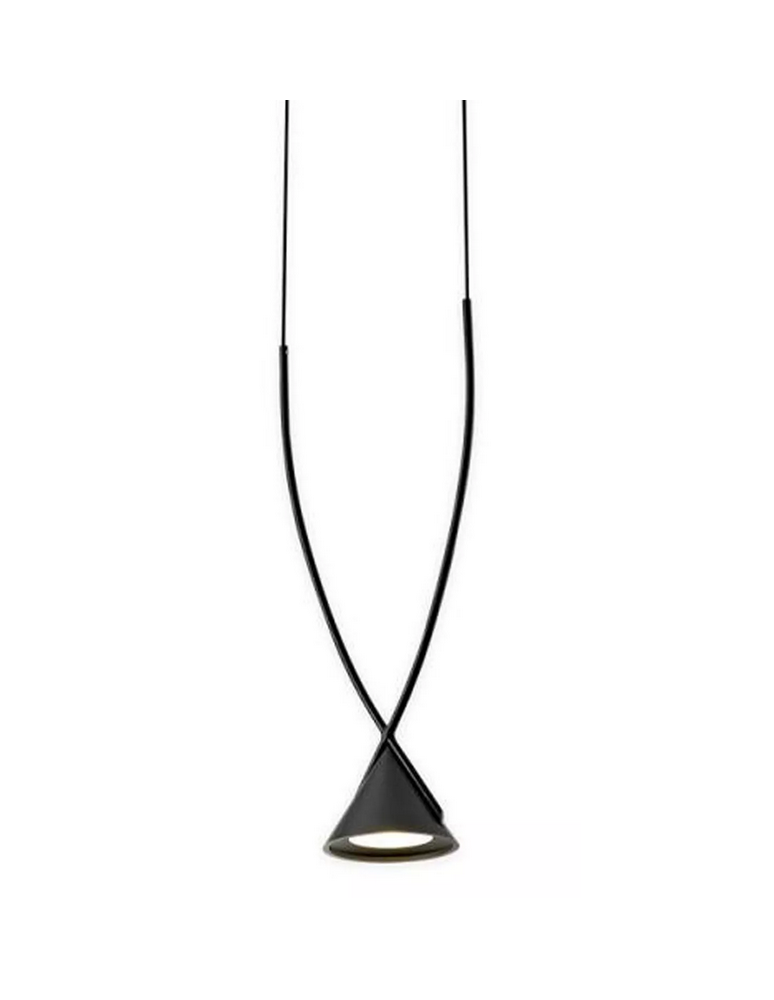 Step into Design Lampa wisząca MIA LED czarna 15,5 cm           