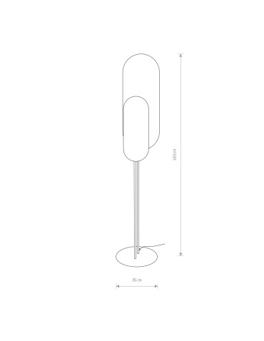 Nowodvorski WHEEL LUX Podłogowa Max moc 8W GX53  Czarny 7646 - product 2