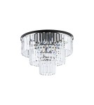 Lampy sufitowe z kryształami - Nowodvorski CRISTAL M Sufitowa Plafon Max moc 60W E14  Transparentny 7627 - product 1