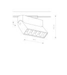 Nowodvorski PROFILE FOCUS LED System konfigurowalny System PROFILE Oprawa Max moc 9W LED Czarny 7621 Nowodvorski PROFILE FOCUS LED System konfigurowalny System PROFILE Oprawa Max moc 9W LED Czarny 7621