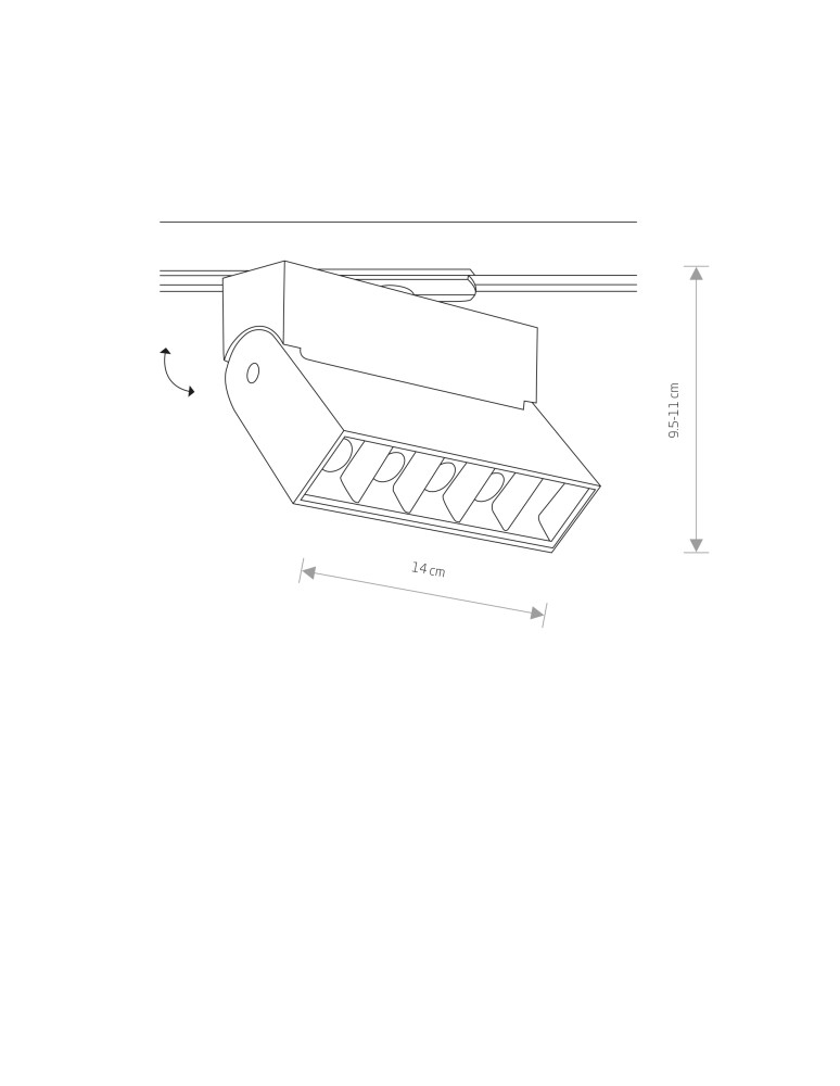 Nowodvorski PROFILE FOCUS LED System konfigurowalny System PROFILE Oprawa Max moc 9W LED Czarny 7621 Nowodvorski PROFILE FOCUS LED System konfigurowalny System PROFILE Oprawa Max moc 9W LED Czarny 7621