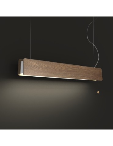 Nowodvorski OSLO LED 90 Sufitowa Wisząca Max moc 16W LED TUBE T8  Dębowy 7520 - produkt 2