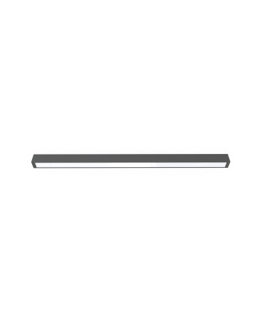 Nowodvorski STRAIGHT CEILING LED L Sufitowa Plafon Max moc 22W LED TUBE T8  Grafitowy 7551