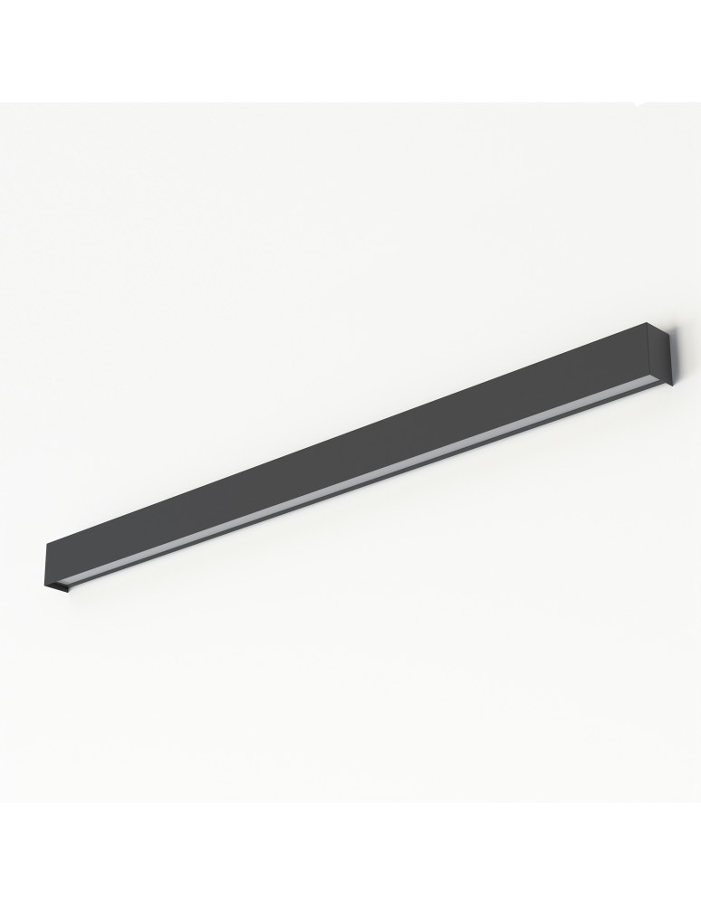 Nowodvorski STRAIGHT WALL LED  L Ścienna Kinkiet Max moc 22W LED TUBE T8  Grafitowy 7560