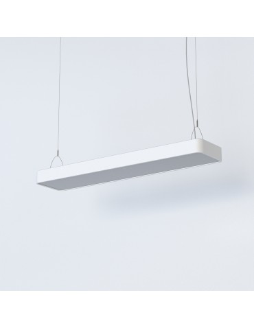 Nowodvorski SOFT LED 90X20 Sufitowa Wisząca Max moc 16W LED TUBE T8  Biały 7545