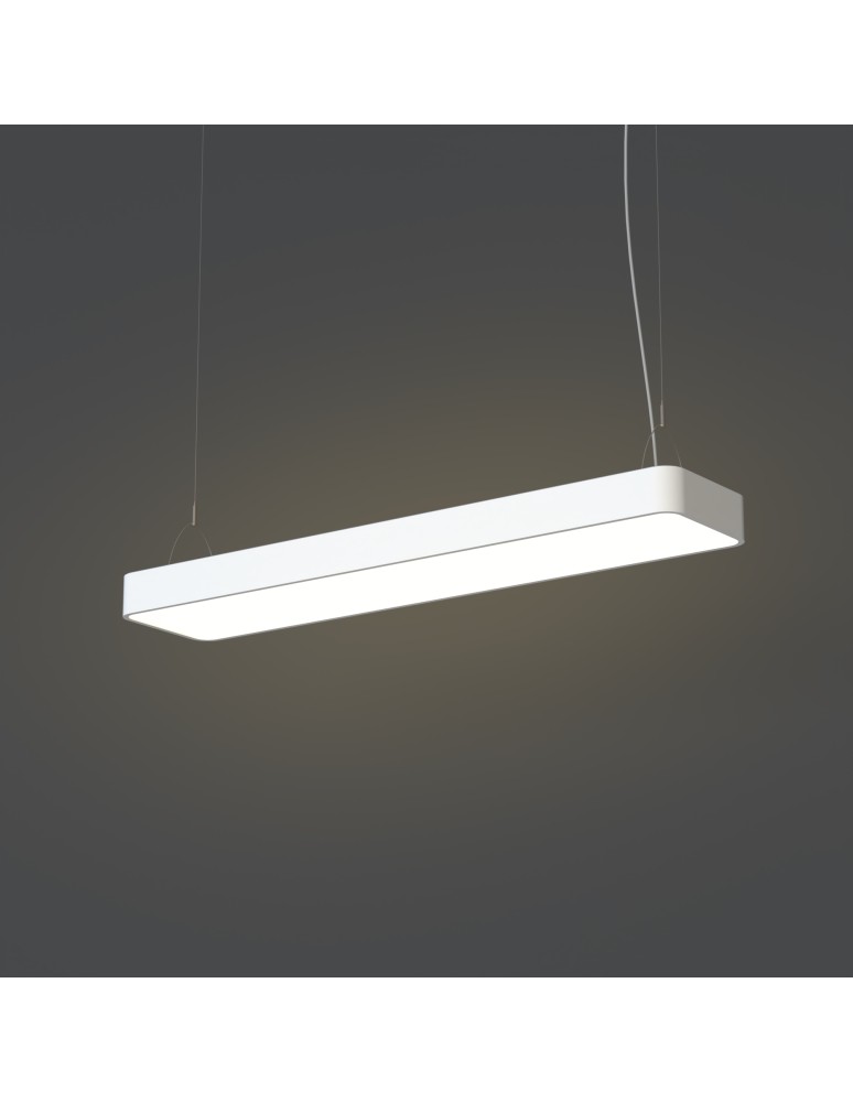 Nowodvorski SOFT LED 90X20 Sufitowa Wisząca Max moc 16W LED TUBE T8 Biały 7545 Nowodvorski SOFT LED 90X20 Sufitowa Wisząca Max moc 16W LED TUBE T8 Biały 7545